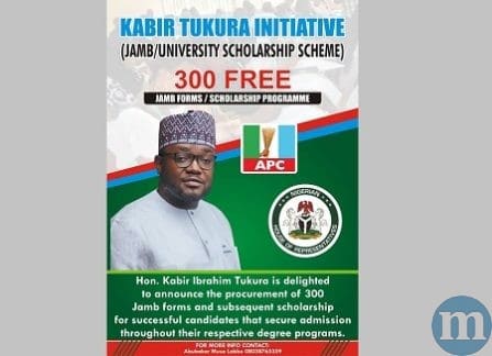 kabir tukura initiative jamb university scholarship