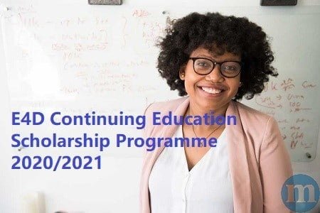 ED Continuing Education Scholarship Programme