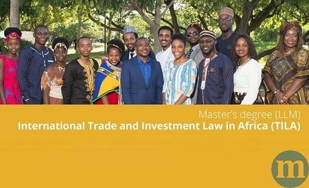 Centre for Human Rights LLM in International Trade Investment Law in Africa