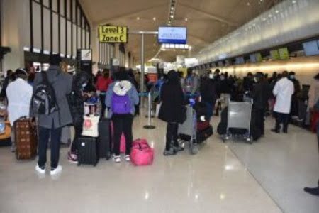 Nigerians in usa depart for Abuja
