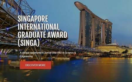 Singapore International Graduate Award SINGA Scholarships