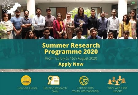 Youth Center for Research YCR Virtual Summer Research Programme