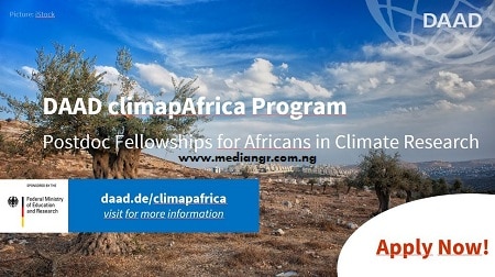 DAAD climapAfrica PostDoc Fellowship 2026 & How to Apply