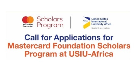 USIU-Africa MasterCard Foundation Scholarship 2026/2027 [Fully Funded]
