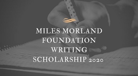 Miles Morland Foundation MMF Writing Scholarships