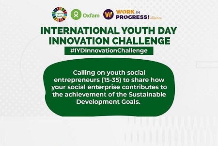 NGYouthSDGs and Oxfam Nigeria International Youth Day Innovation Challenge
