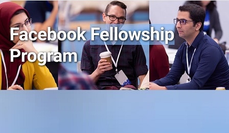 Facebook Fellowship Program 2026 for Doctoral Students