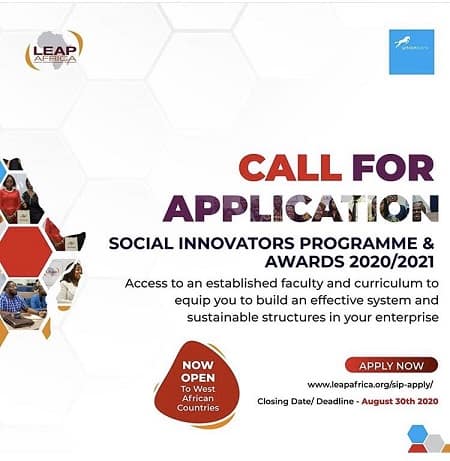 LEAP Africa Social Innovators Programme SIP