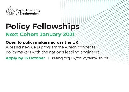 Royal Academy of Engineering Policy Fellowship