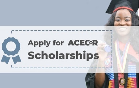World Bank ACECoR Scholarship