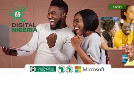 www digitalnigeria gov ng Digital Nigeria Registration Portal