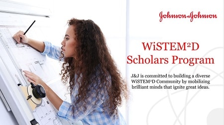 Johnson & Johnson WiSTEM2D Scholars Award Program 2021