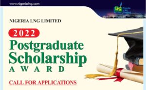 Nigeria Liquefied Natural Gas NLNG Postgraduate Scholarship Award 2022