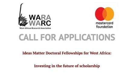 WARA Mastercard Foundation Ideas Matter Doctoral Fellowships