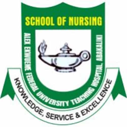 Alex Ekwueme Federal University Teaching Hospital Abakaliki AEFUTHA School of Nursing