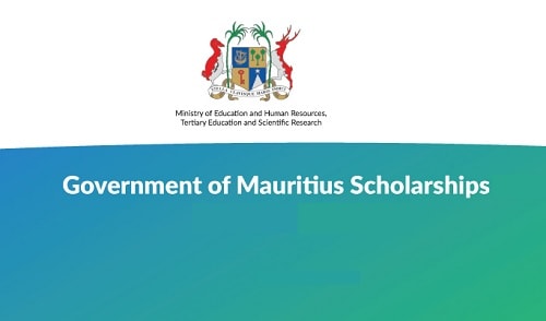 Government of Mauritius Scholarship for Postgraduate Students