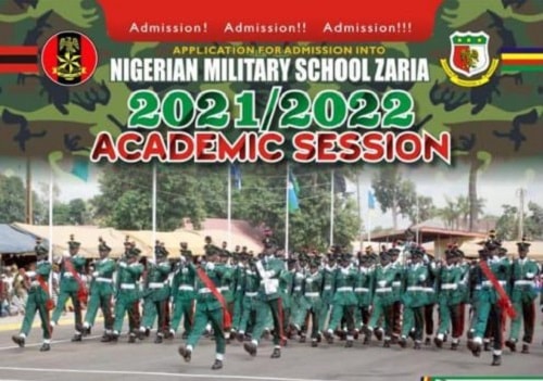 Nigerian Military School Admission Form 2021