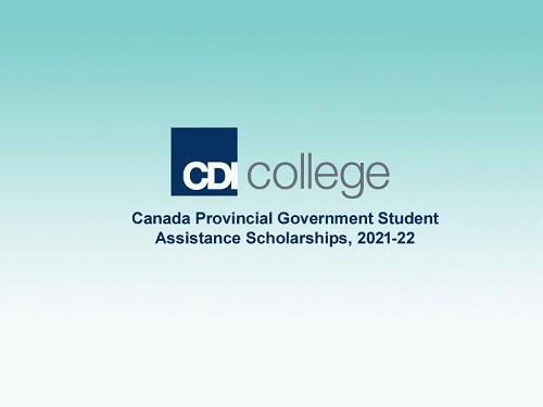 Provincial Government Student Assistance for Study in Canada 2026/2027