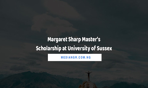 Margaret Sharp Masters Scholarship 2021 for International Students