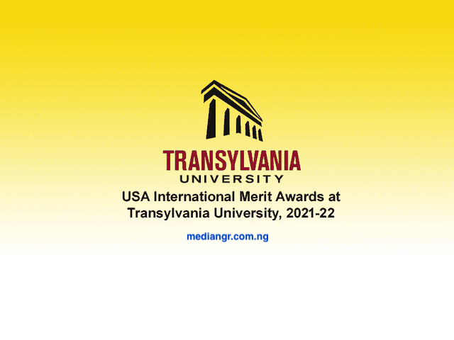 Transylvania University International Merit Scholarships