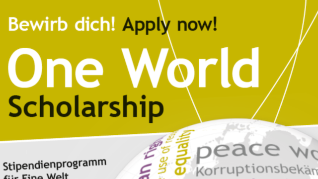 AAI One World Scholarship 2021 for Postgraduate Students