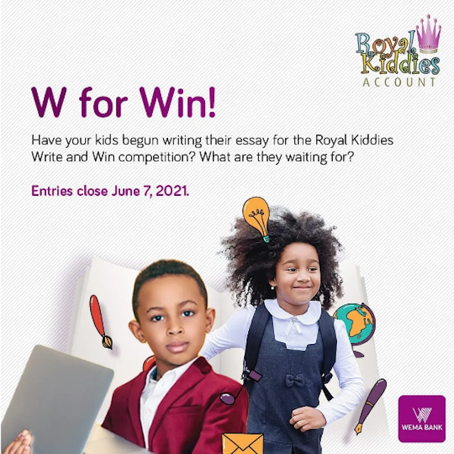 Wema Bank Royal Kiddies Essay Competition