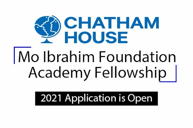 Chatham House Mo Ibrahim Foundation Academy Fellowship 2026/2027