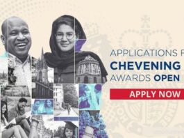 Chevening UK Scholarship 2022