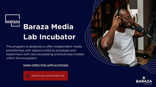 Baraza Media Lab Incubator 2021 for Kenyans in the Media Space