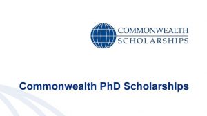 Commonwealth PhD Scholarships