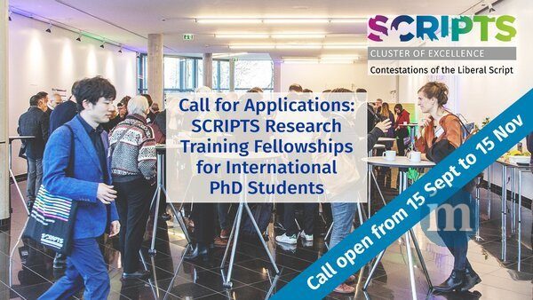 SCRIPTS Research Training Fellowships 2022 for International PhD Students
