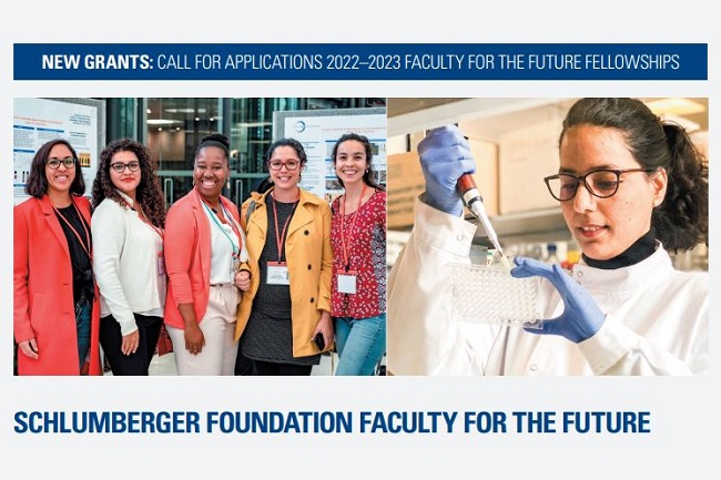 Schlumberger Foundation Faculty for the Future Fellowships 2026/2027