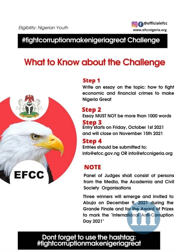 EFCC Essay Challenge