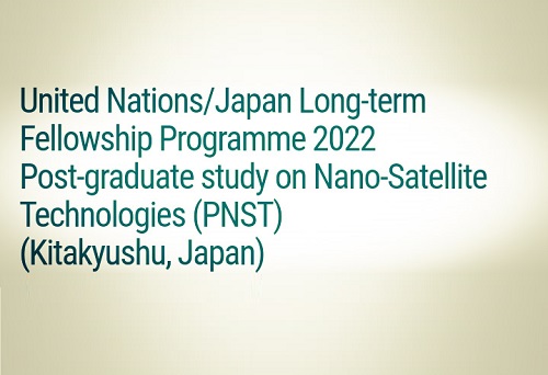 United Nations Japan Long term Fellowship Programme
