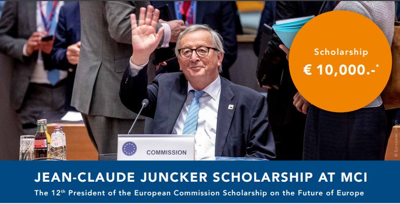 Jean Claude Juncker Scholarship at MCI