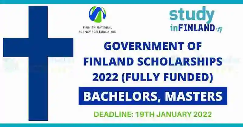 Government of Finland Scholarships Joint Application to Higher Education Spring