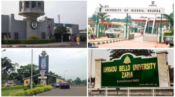 Top 100 Best Universities in Nigeria