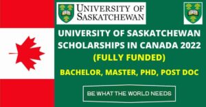 University of Saskatchewan Graduate Scholarships