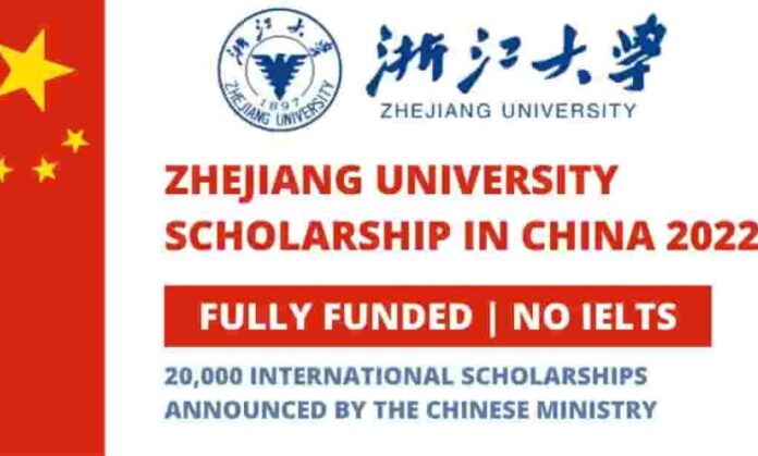 Zhejiang University CSC Scholarship in China 2022 2023 Fully Funded