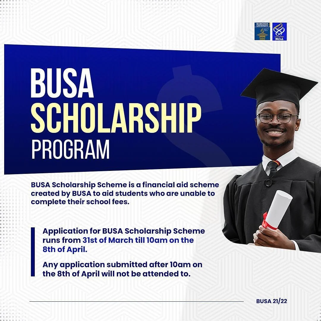 Babcock University Students Association BUSA Scholarship Scheme