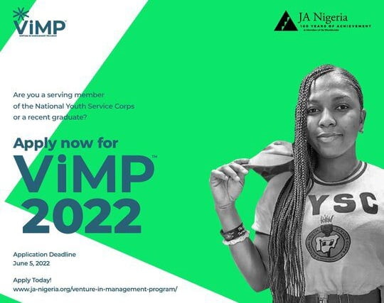 Junior Achievement Nigeria Venture in Management Program 2022