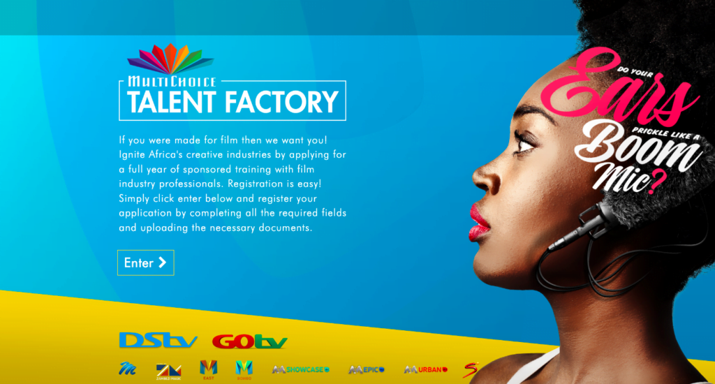 Multichoice Talent Factory Film Academy