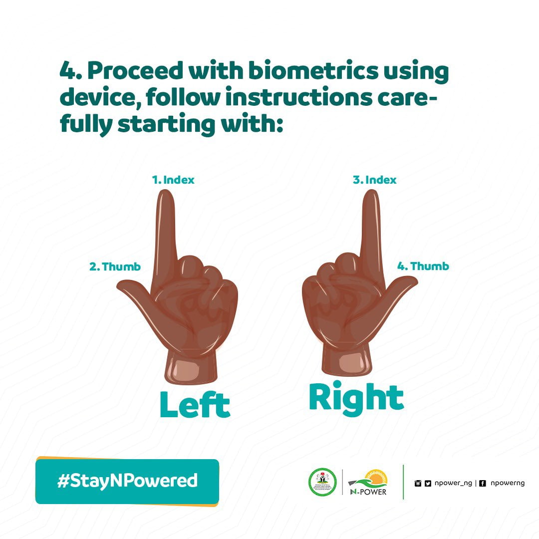 Npower biometric capture 4 Npower biometric capture 4