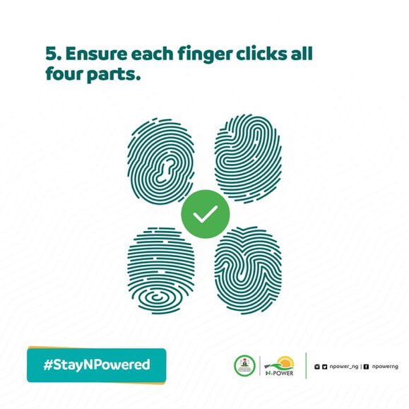 Npower biometric capture 5 Npower biometric capture 5