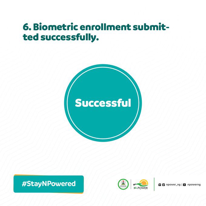 Npower biometric capture 6 Npower biometric capture 6