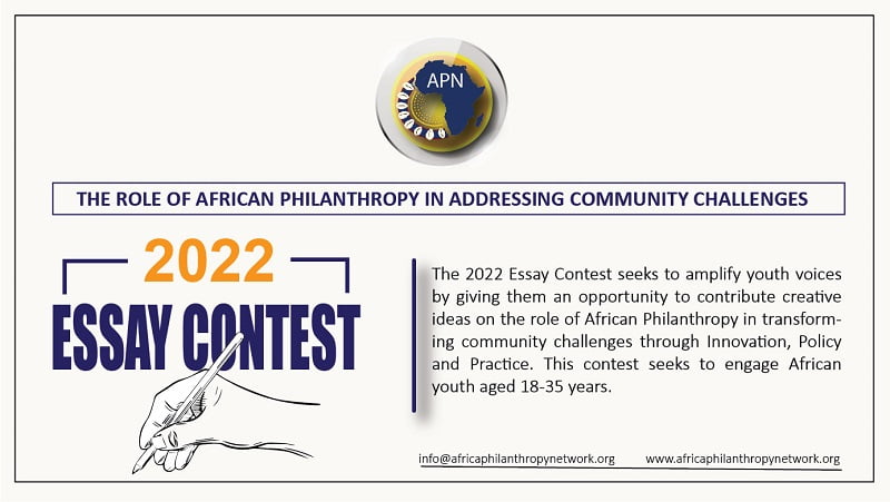 Africa Philanthropy Network Essay Contest 2022