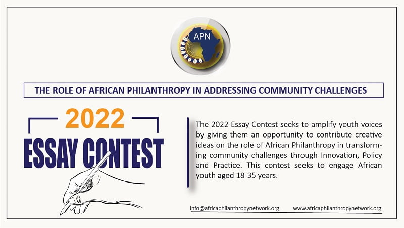 Africa Philanthropy Network Essay Contest 2022