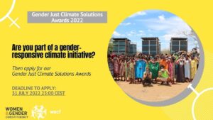 Gender Just Climate Solutions Awards 2022