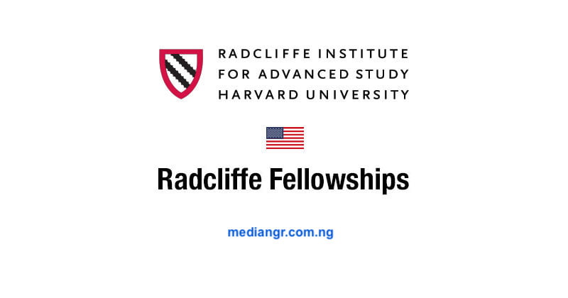 Harvard Radcliffe Fellowship Program 2026-2026 ($78,000 stipend)