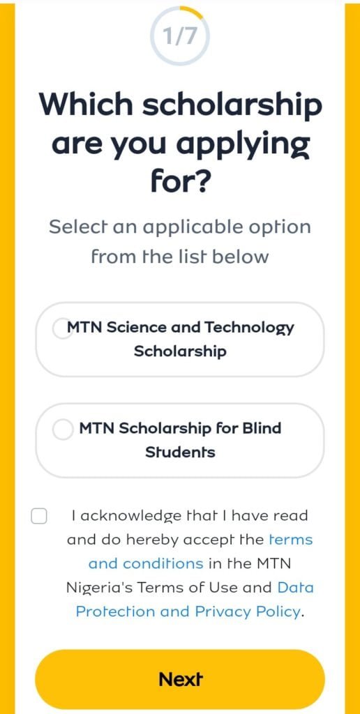 How to Apply for MTN Scholarships 2023 (Science and Tech/Blind) — Mediangr How to Apply for MTN Scholarships 2023 (Science and Tech/Blind)